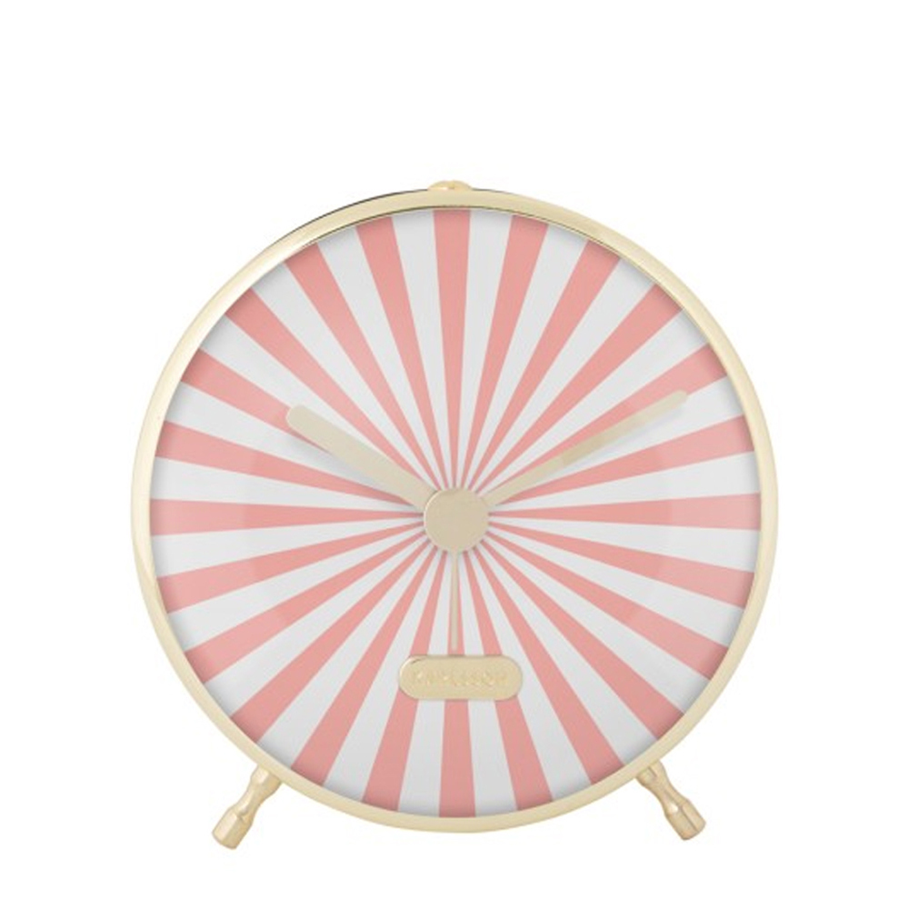 Present Time Karlsson Alarm Clock Candy Swirl